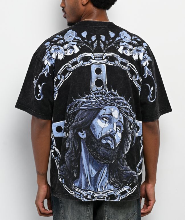 DGK Redeemer Black Wash T-Shirt - DGK
