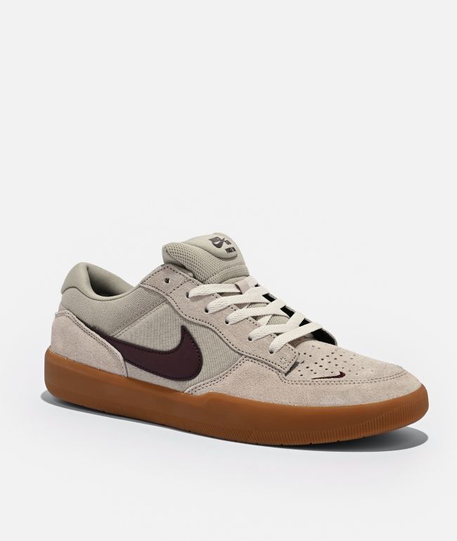 Nike SB Force 58 Light Orewood Brown, Psychic Blue & Medium Ash