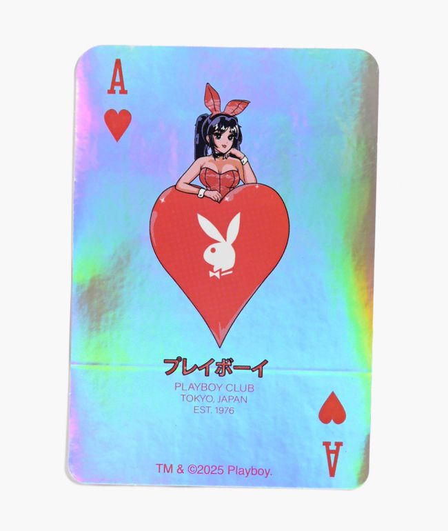 Color Bars x Playboy Ace Of Hearts Sticker - Color Bars