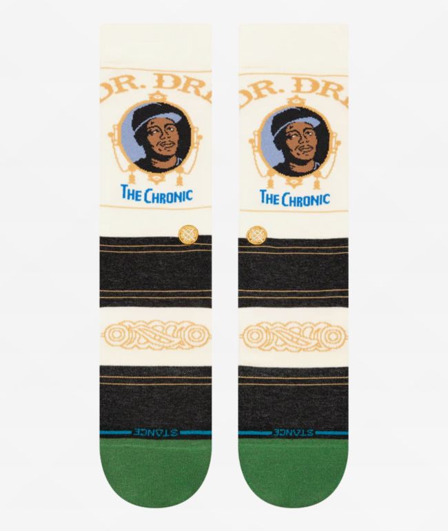 Stance The Chronic Cream Crew Socks - Stance