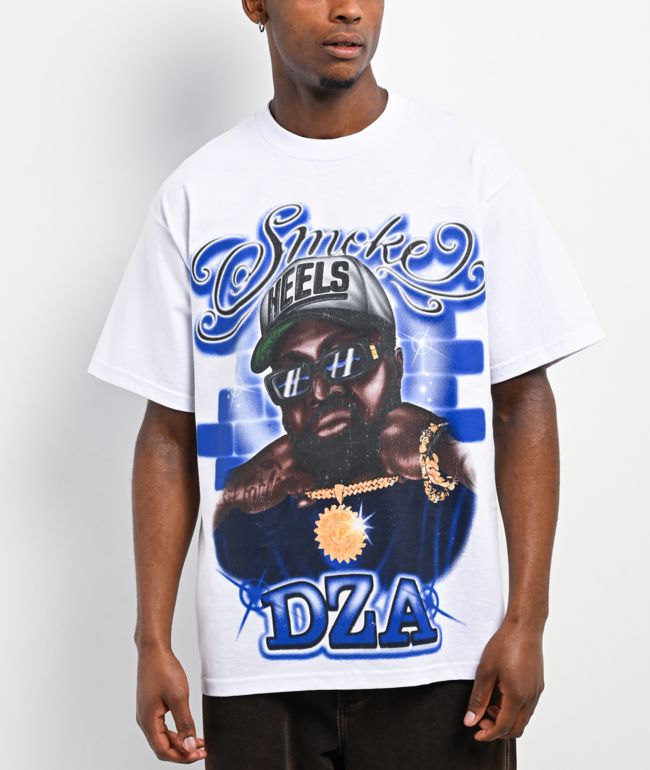 Pro Club Smoke DZA White Heavyweight T-Shirt - Pro Club