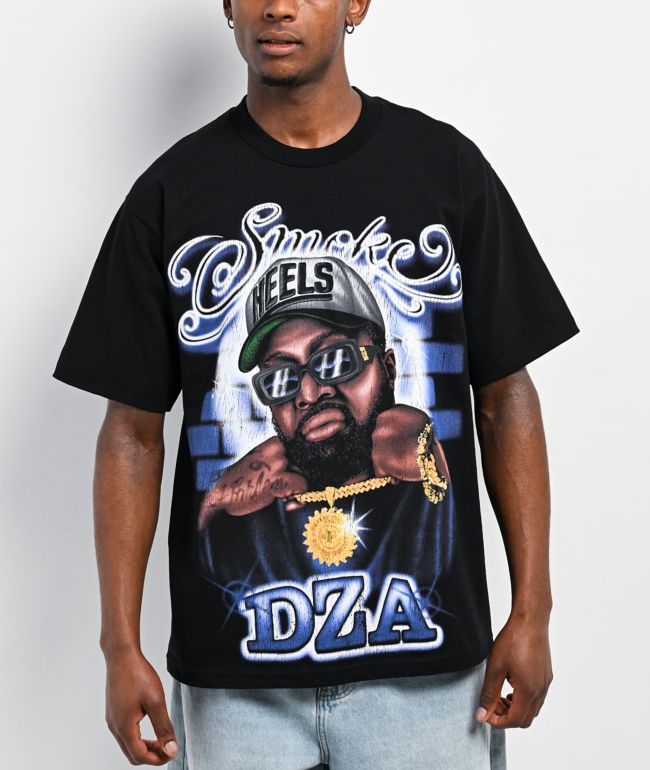 Pro Club Smoke DZA Black Heavyweight T-Shirt - Pro Club