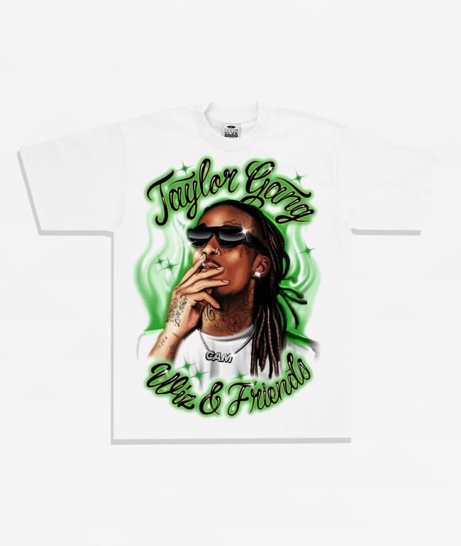 Pro Club x Taylor Gang Wiz & Friends White Heavyweight-Shirt - Pro Club