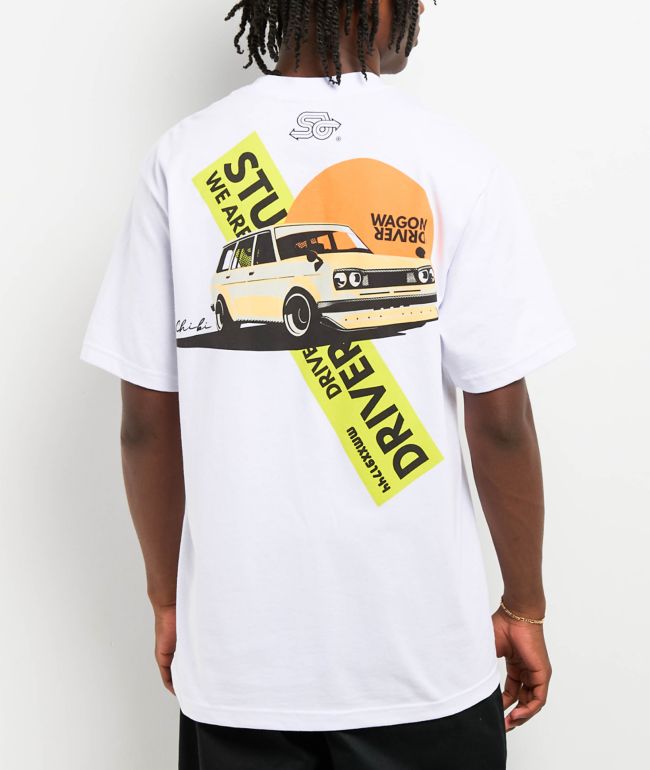 Student Driver Chibi White T-Shirt - Student Driver