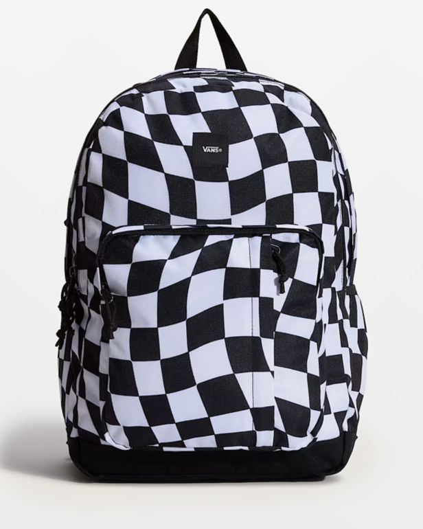Vans Old Skool Trek Wavy Checker Black & White Backpack - Vans