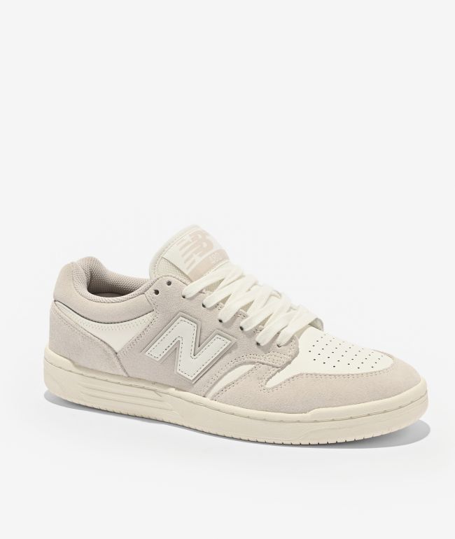 New Balance Numeric 480 Vanilla Off-White  Skate Shoes - New Balance
