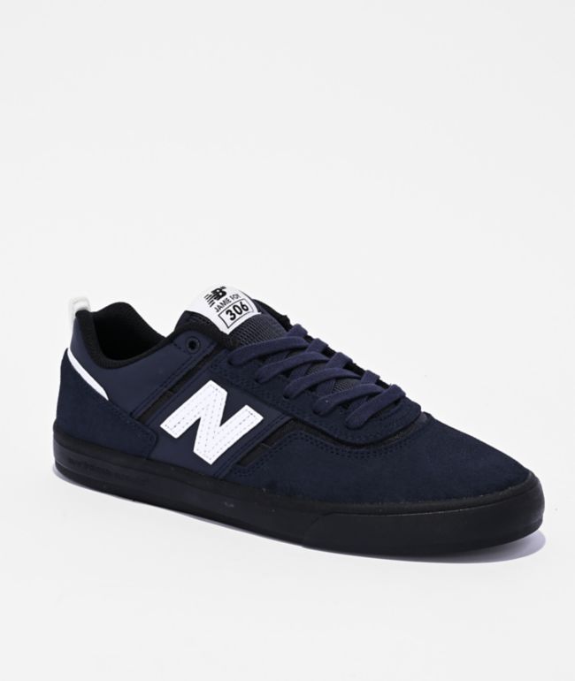 New Balance Numeric 306 Jamie Foy Black, Eclipse & White Skate Shoes - New Balance
