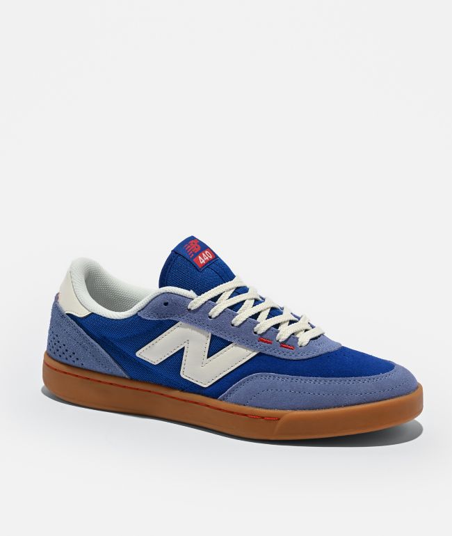 【NM】 New Balance Numeric 272 Black & Navy Skate Shoes | Zumiez