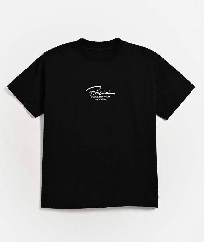 Primitive Kids Angelo Black Heavyweight T-Shirt - Primitive
