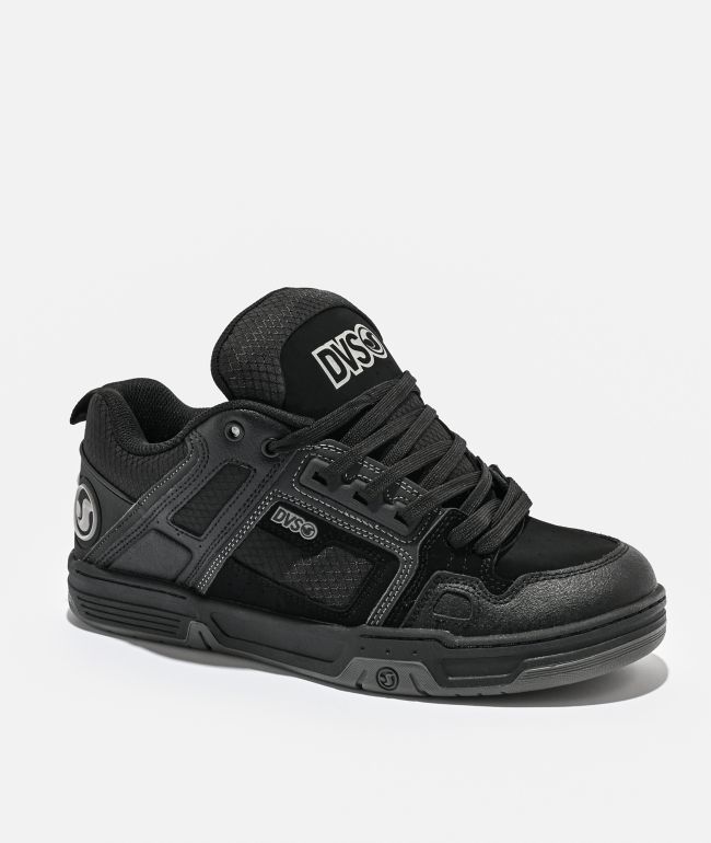 DVS Comanche Black & Charcoal Skate Shoes - DVS Shoes