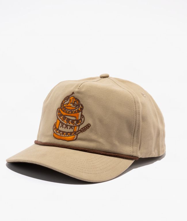Sendero Pick Your Poison Khaki Snapback Hat - Sendero Provisions