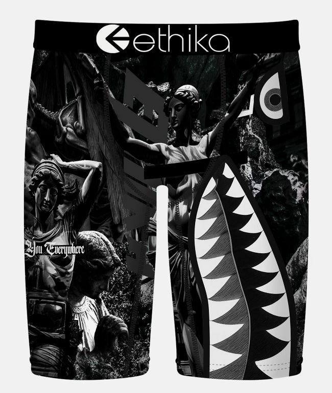 Ethika Bomber Be Bold Black Boxer Briefs - Ethika