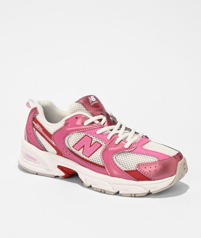 New Balance Lifestyle Kids 530 Valentines Pink Shoes - New Balance