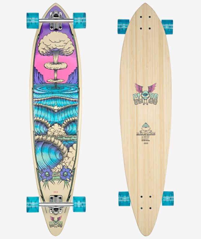 Globe Noosa Wave Machine 43" Pintail Longboard Complete - Globe