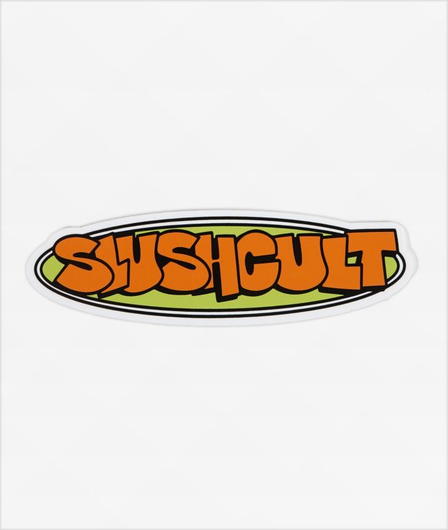 Slushcult Oval Logo Sticker - Slushcult