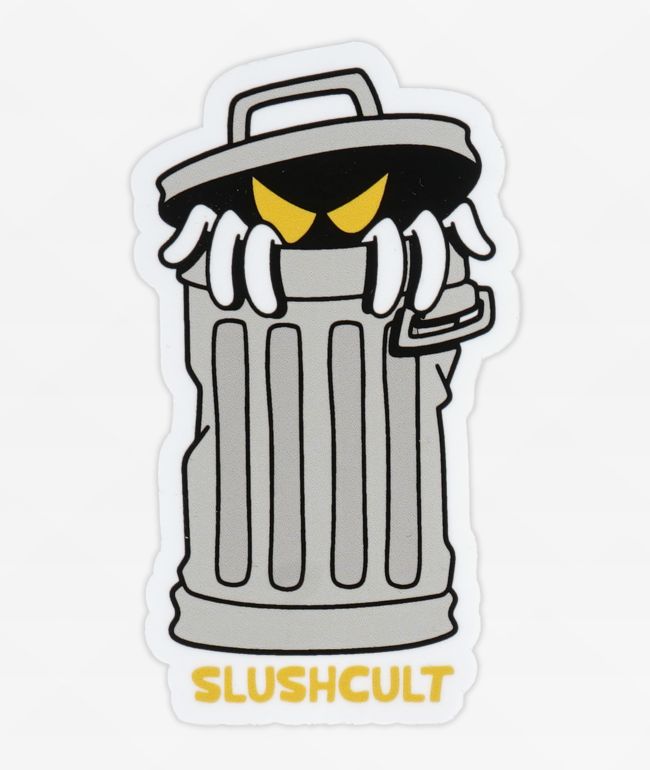 Slushcult Trashcan Sticker - Slushcult