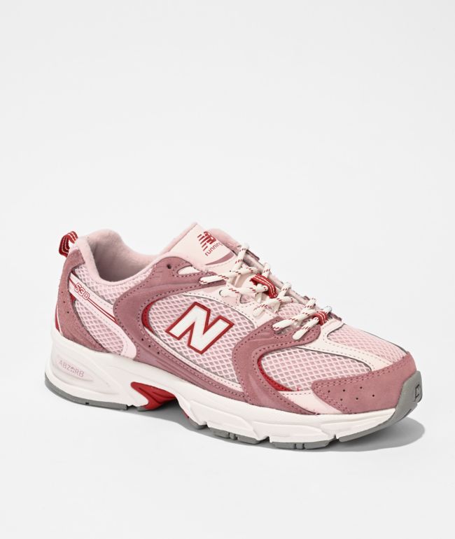 New Balance Lifestyle 530 Rosewood & Pink Salt Shoes - New Balance