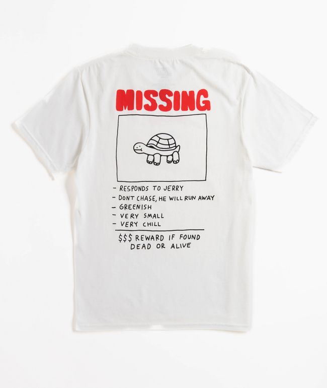 A.LAB Kids Missing Jerry White T-Shirt - A.LAB