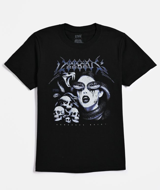 Vitriol Kids' Serpents Reign Black T-Shirt - Vitriol