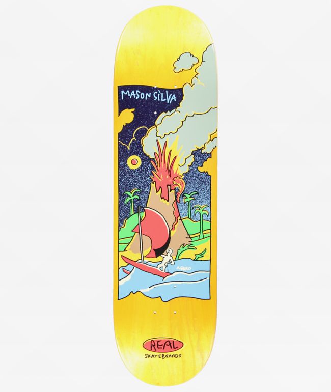 Real Mason Volcano 8.38" Skateboard Deck - Real Skateboards
