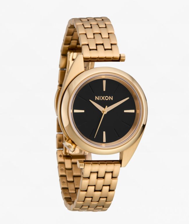 Nixon Eddy Gold & Black Analog Watch - Nixon Watches