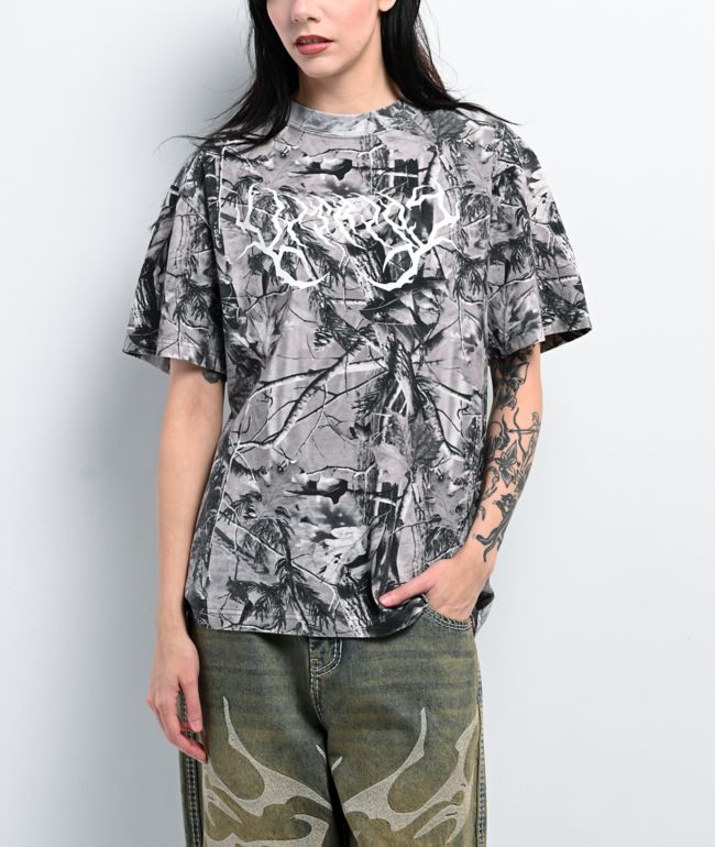 Vitriol Torments Gate Grey Camo T-Shirt - Vitriol