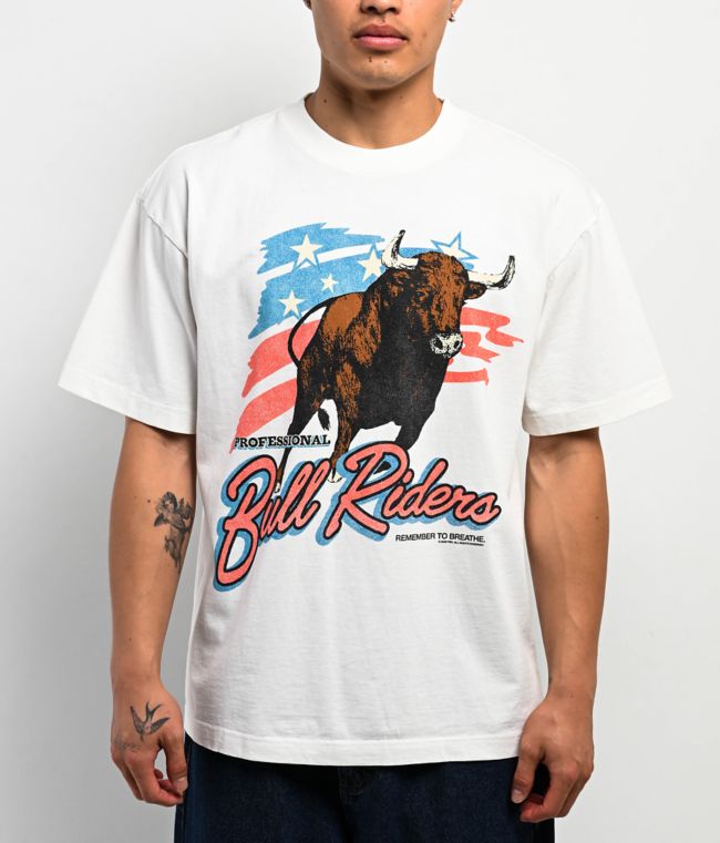 Professional Bull Riders Which Way White T-Shirt - PBR - Professional Bull Riders