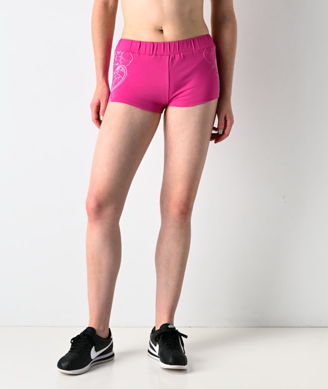 Freeworld Zaylee Pink Bow Rhinestone White Tank Top | Zumiez