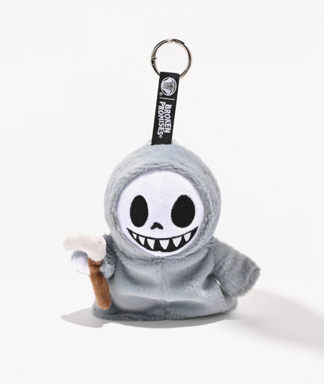 Broken Promises Vesper Grey Plush Keychain - Broken Promises