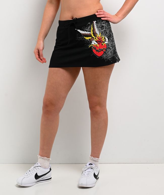 Ninth Hall Khloe Black Skort - Ninth Hall