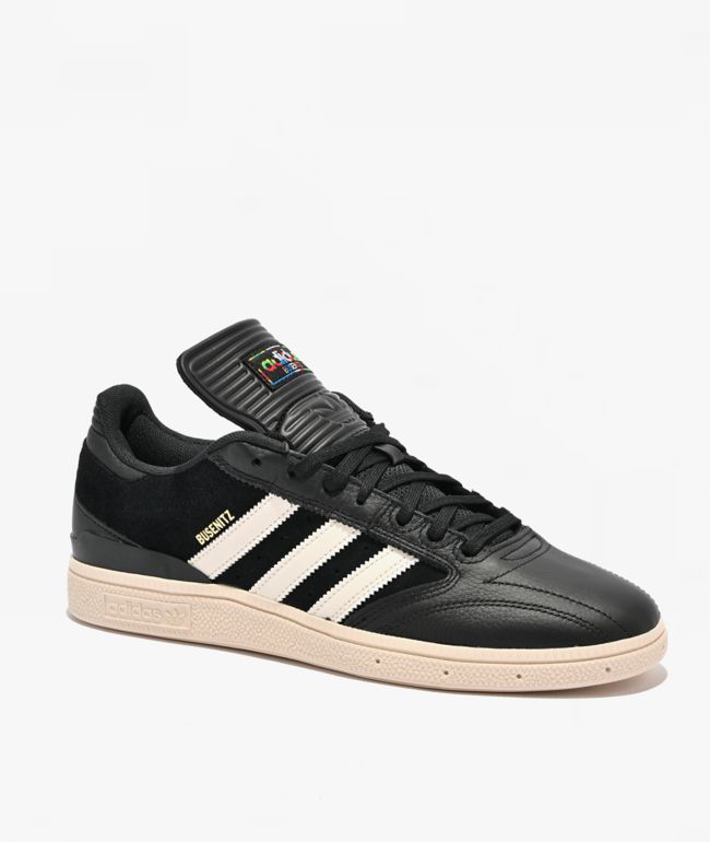 adidas Busenitz Black & White Skate Shoes - adidas