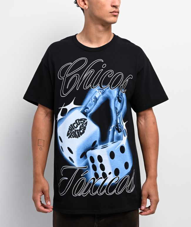 Chicos Toxicos Roll Em Black T-Shirt - Chicos Toxicos