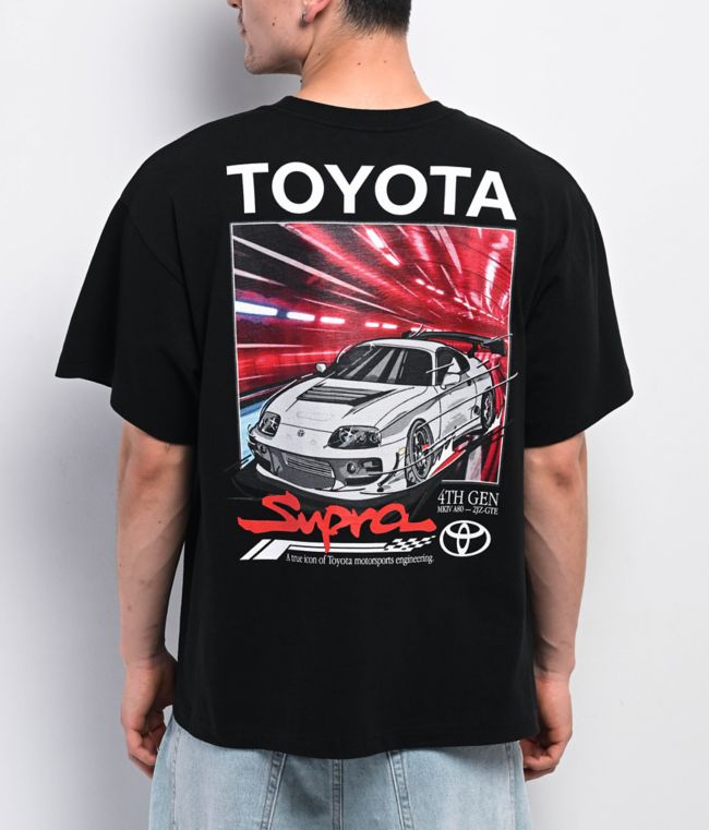 Toyota Supra MK4 Black T-Shirt - Toyota
