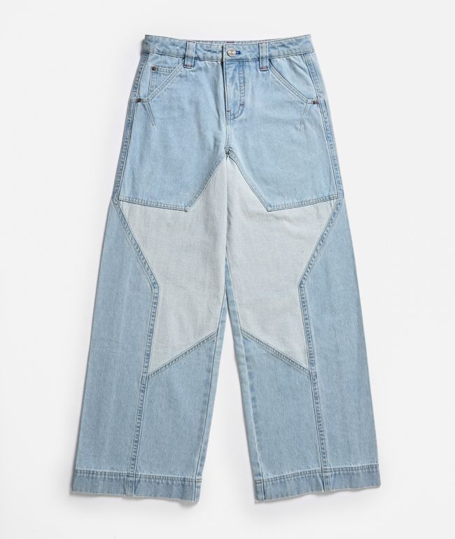 A.LAB Kids Mega Star Rave Light Blue Jeans - A.LAB