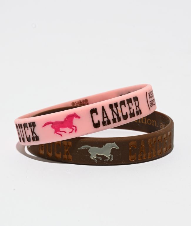 Keep A Breast Foundation Buck Cancer Sugar Cone Mini 2 Pack Bracelets - Keep A Breast Foundation