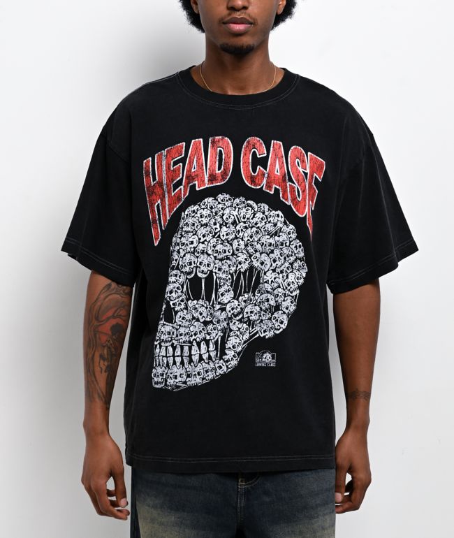 Lurking Class by Sketchy Tank Head Case Black T-Shirt - Lurking Class by Sketchy Tank