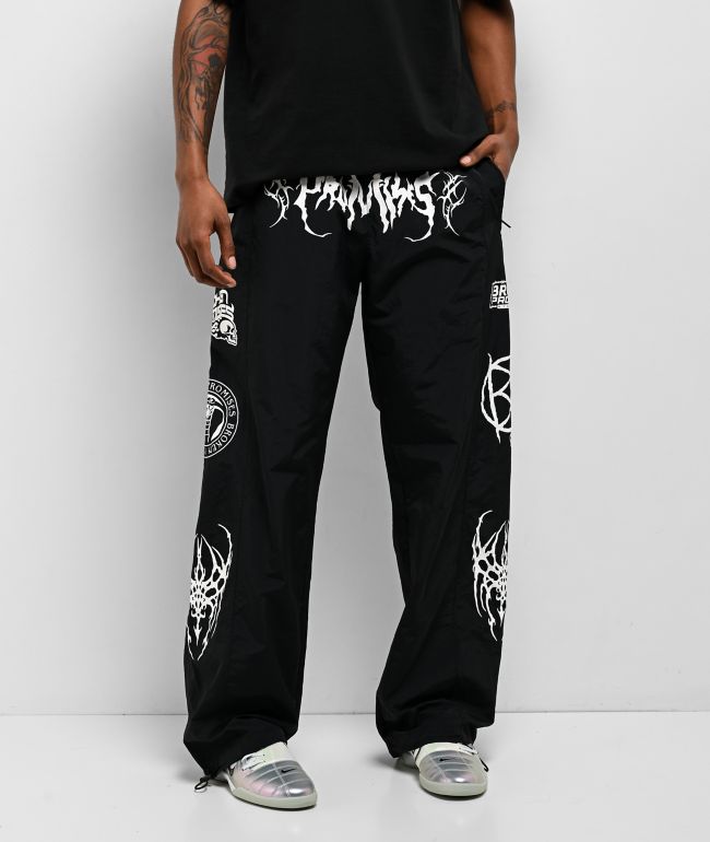 Broken Promises Cybersport Black Windbreaker Pants - Broken Promises