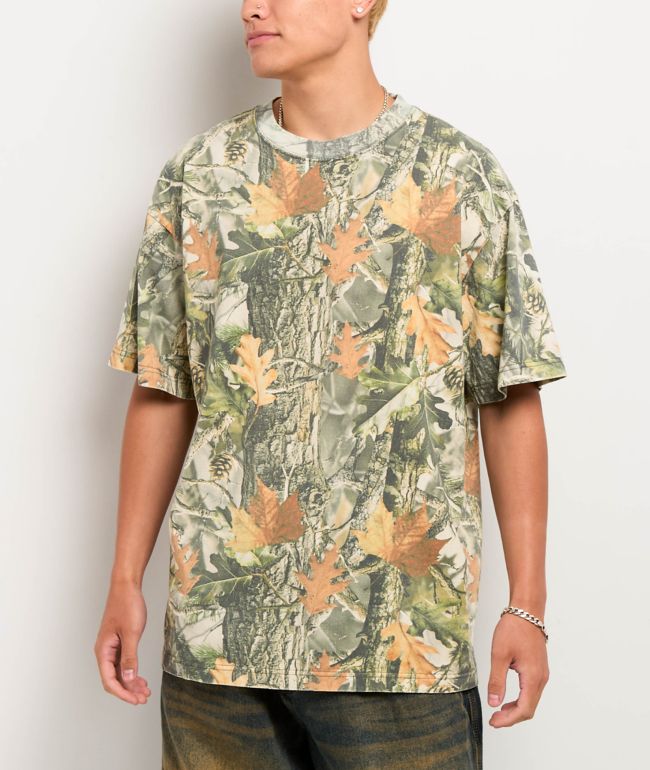 ITA Vintage Wood Camo Heavyweight T-Shirt - ITA