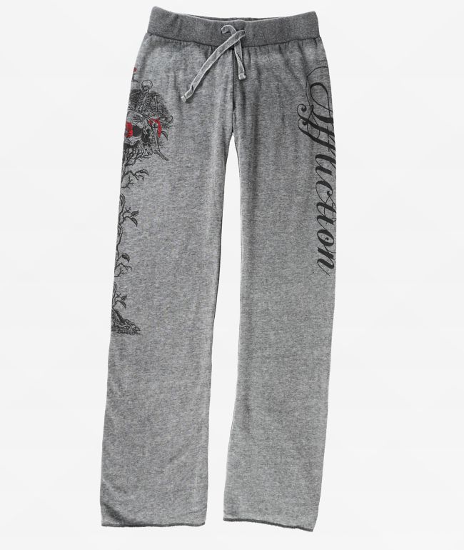 Juicy Couture OG Big Bling Red Dahlia Velour Track Pants | Zumiez