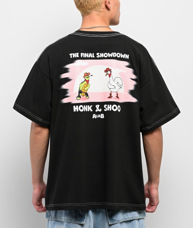 A.LAB Standoff Black T-Shirt  - A.LAB