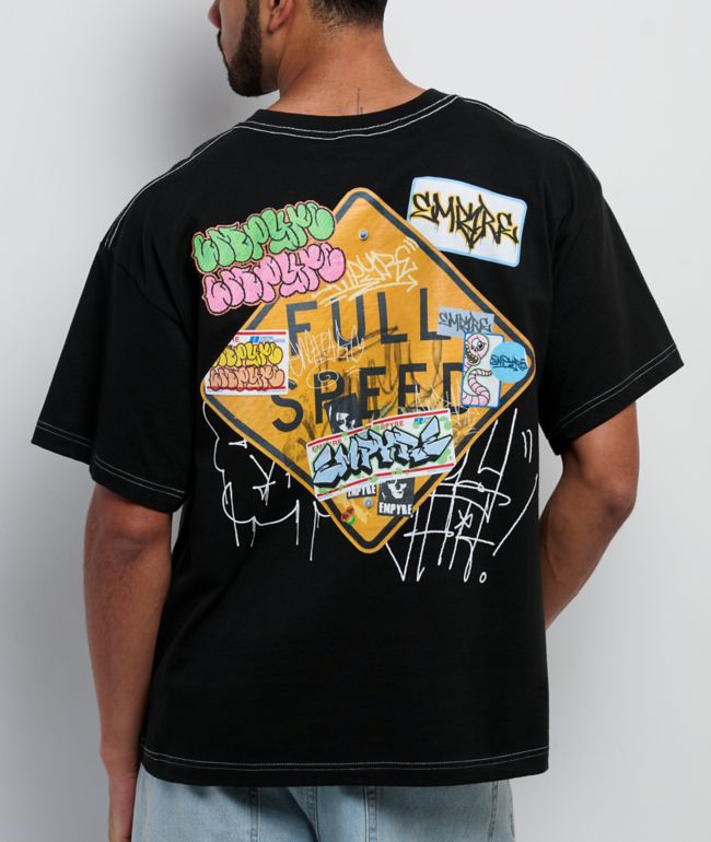 Empyre Skurfed Up Black T-Shirt - Empyre