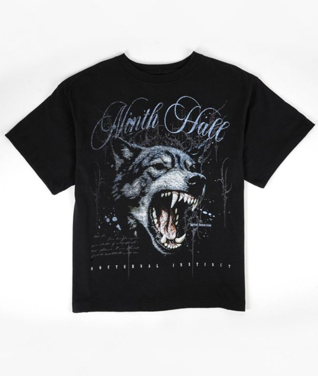 Ninth Hall Nocturnal Black T-Shirt - Ninth Hall