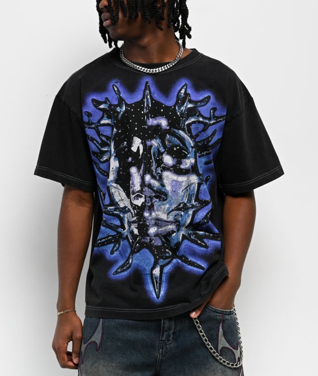 Vitriol Game Over Black Wash T-Shirt - Vitriol
