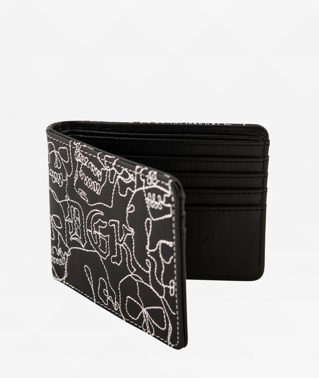 DGK Vault Black Bifold Wallet - DGK