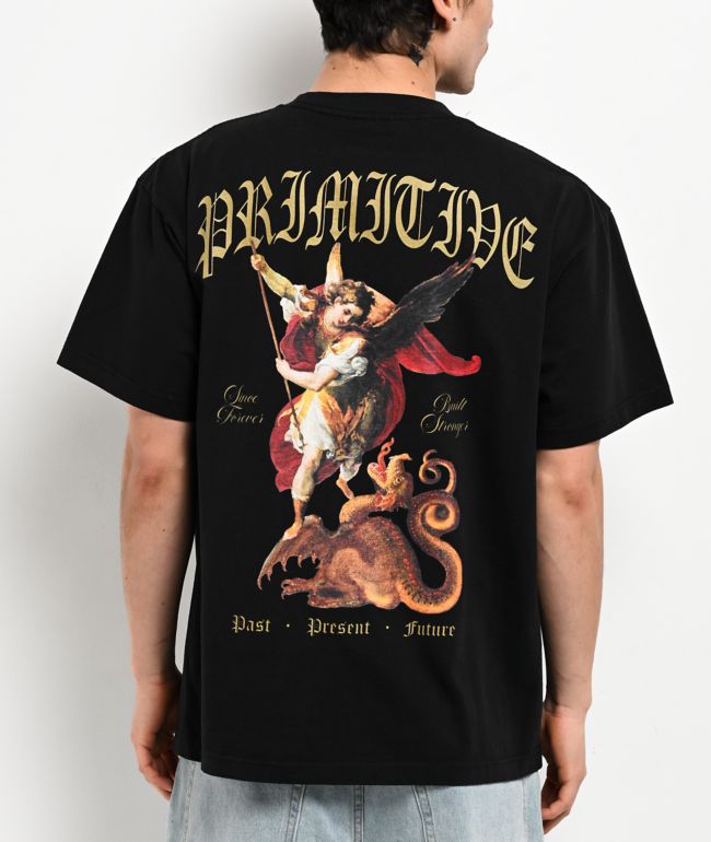 Primitive Defend Black T-Shirt - Primitive