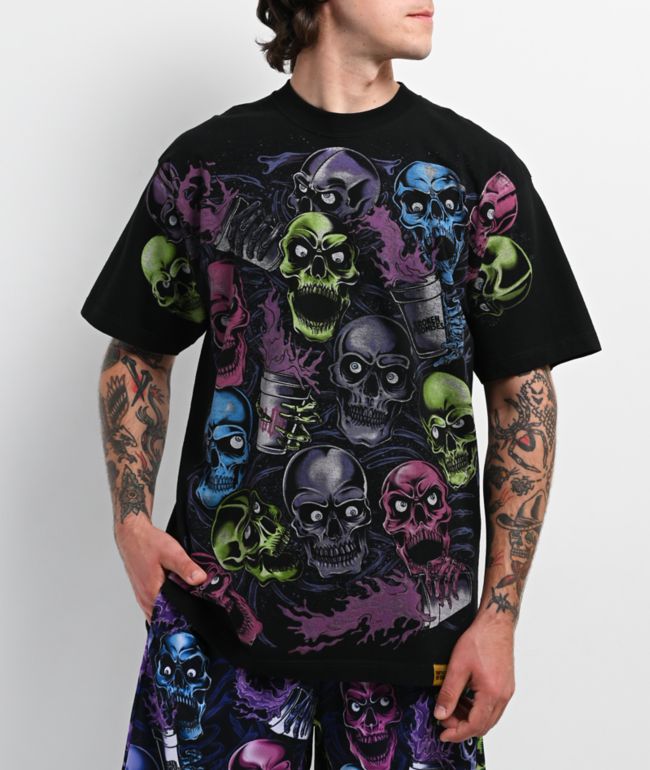 Broken Promises x That's A Awful Lot Of Cough Syrup Spilt Drank Black T-Shirt - Broken Promises