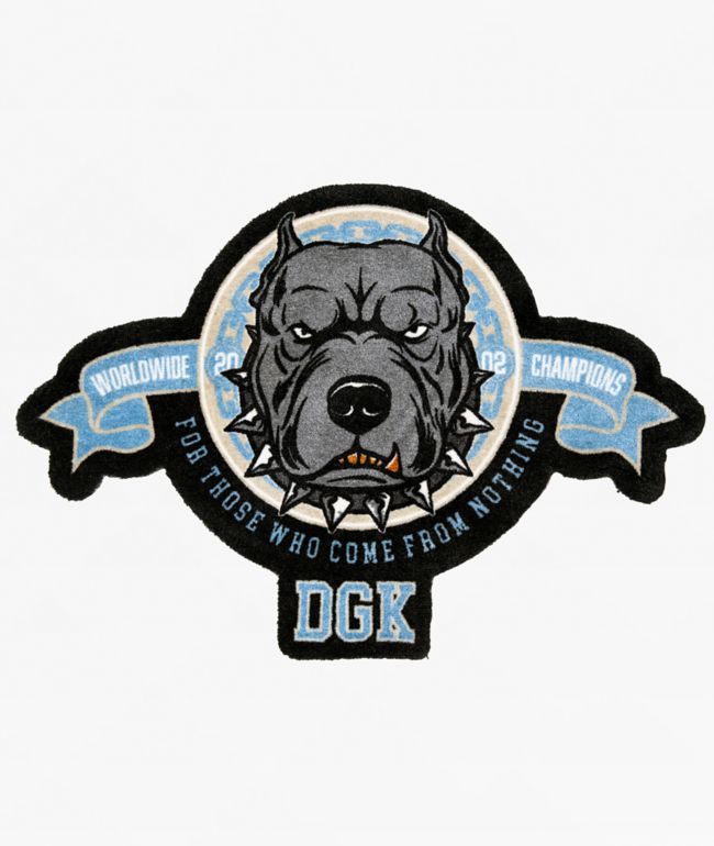 DGK Mascot Black Rug - DGK