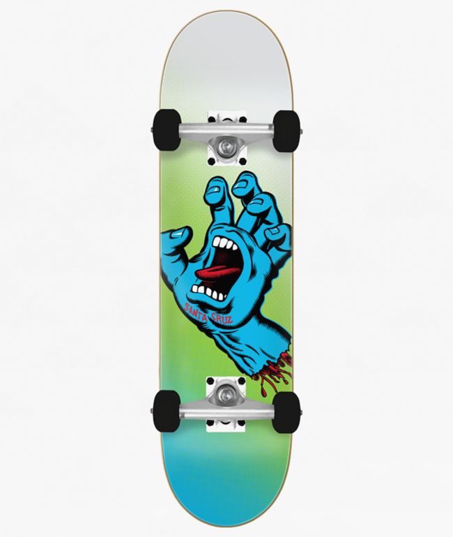 Santa Cruz Screaming Hand Fade 8.0" Skateboard Complete - Santa Cruz Skate