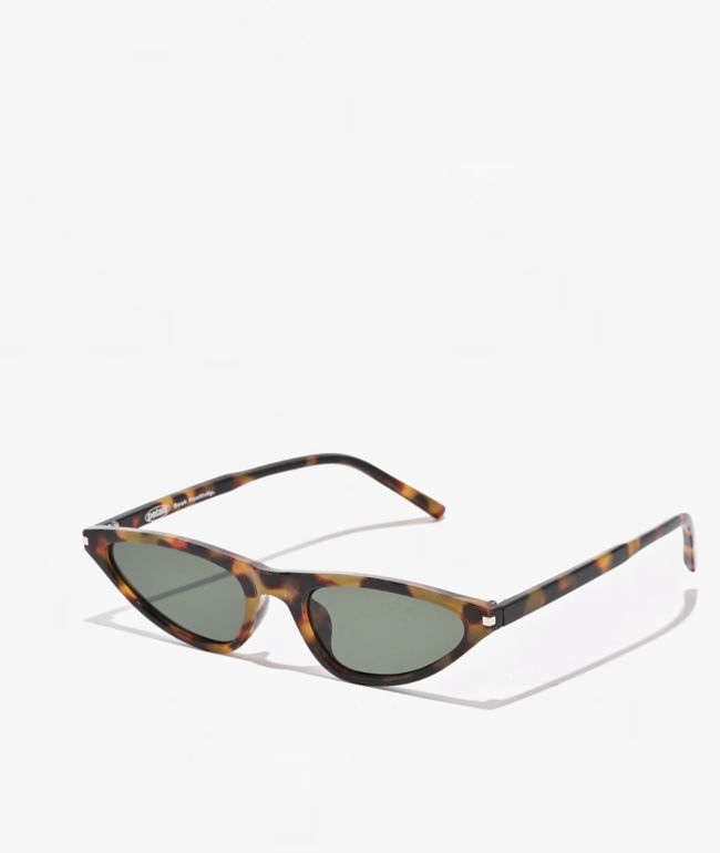 Petals and Peacocks Beller Green & Black Sunglasses - Petals and Peacocks