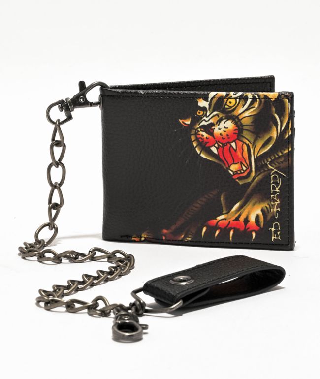 Ed Hardy Panther Chain Wallet - Ed Hardy